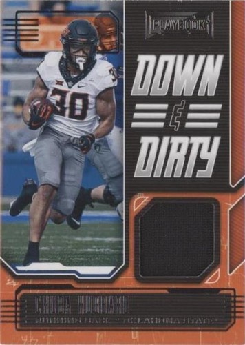 2021 Panini Chronicles Draft Picks Chuba Hubbard #PB-CH