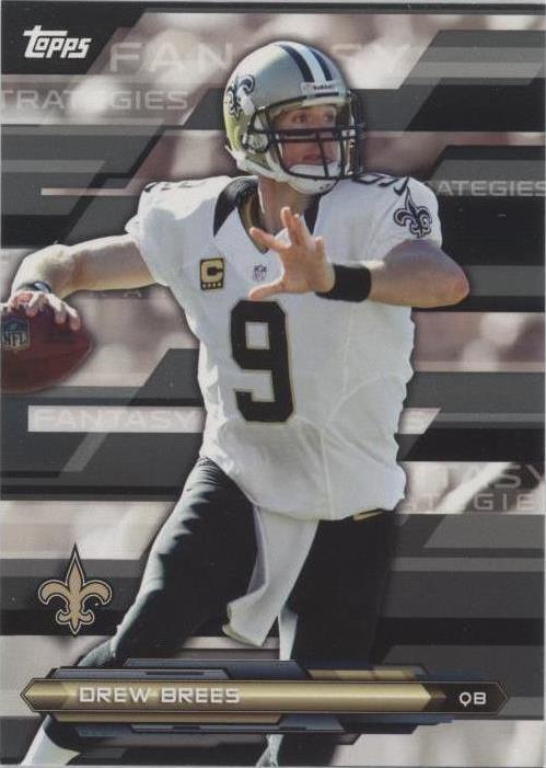 2014 Topps - Fantasy Strategies #FFS-DB Drew Brees
