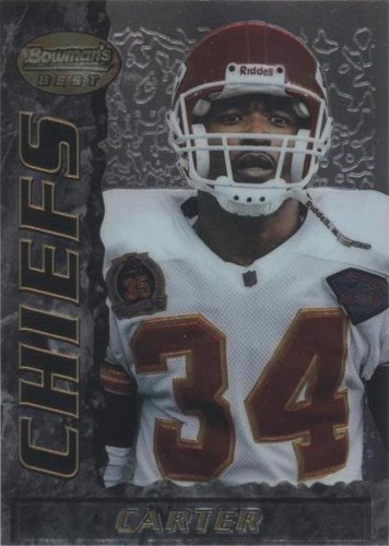 1995 Bowman's Best Dale Carter #15