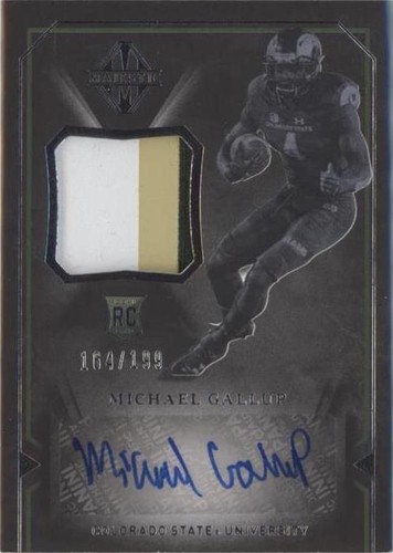 2018 Panini Majestic Michael Gallup #124