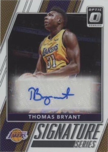 2017-18 Panini Donruss Optic - Thomas Bryant #12