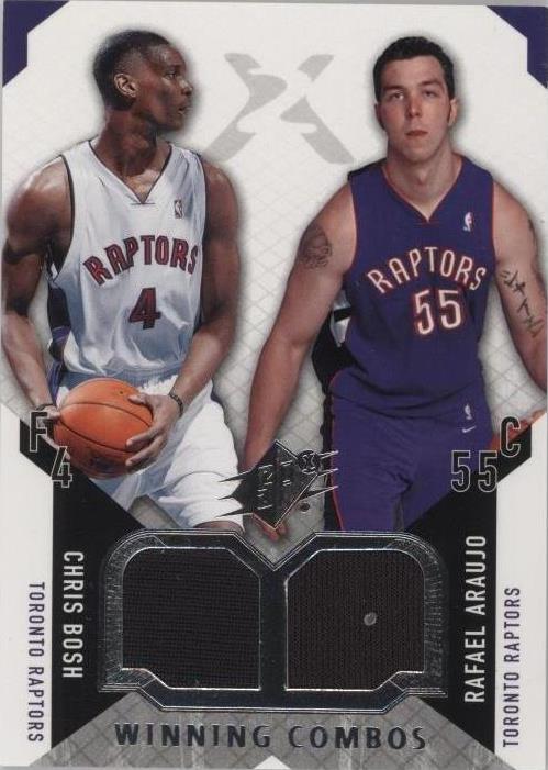 2004-05 SPx - Chris Bosh/Rafael Araujo #WC-BA