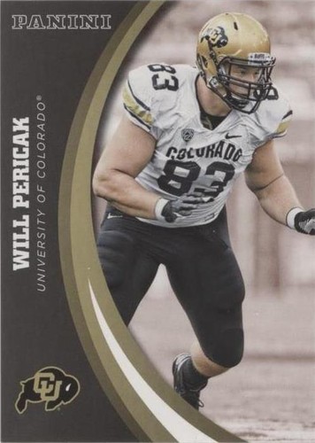 2016 Panini Colorado Buffaloes Will Pericak #28