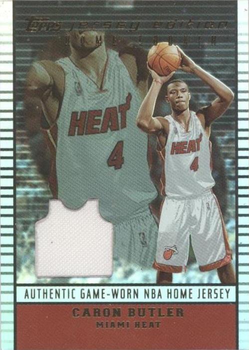 2002-03 Topps Jersey Edition - Caron Butler #JE CBU