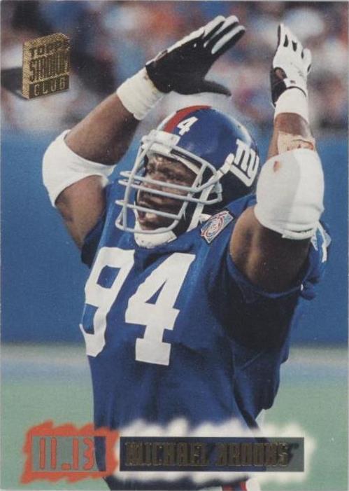 1994 Topps Stadium Club Michael Brooks #627