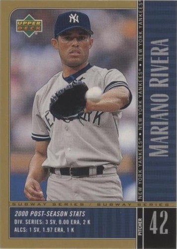 2000 Upper Deck Subway Series - Mariano Rivera #NY10