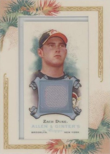 2006 Topps Allen & Ginter's - Zach Duke #AGR-ZD