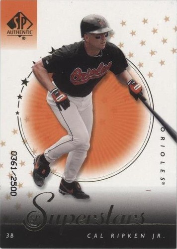 2000 SP Authentic - Cal Ripken #100