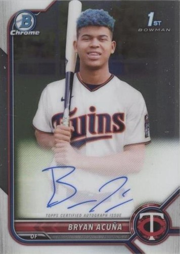 Bryan Acuna 2022年直書き直筆サインカード　75枚限定 2022 Topps - Ronald Acuna Jr. - Stars of MLB - Red /75