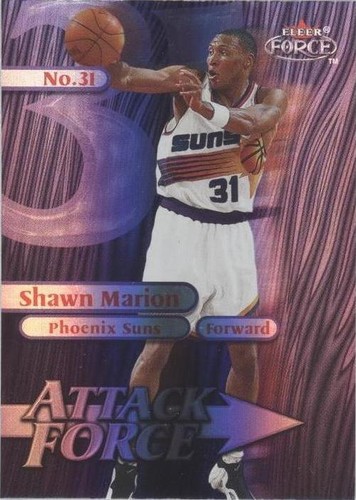 1999-00 Fleer Force - Shawn Marion #11 A