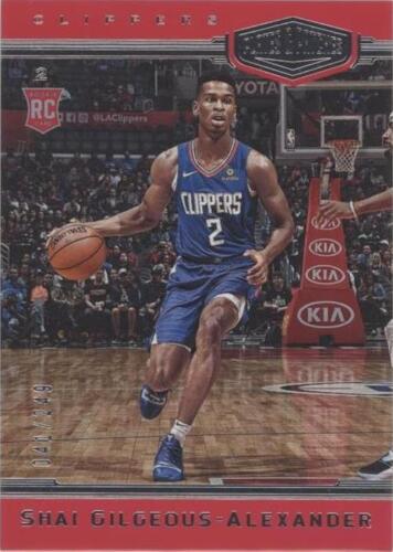 2018-19 NBA Hoops Shai Gilgeous-Alexander YELLOW RC Rookie 2018-19 NBA Hoops Shai Gilgeous-Alexander YELLOW RC Rookie