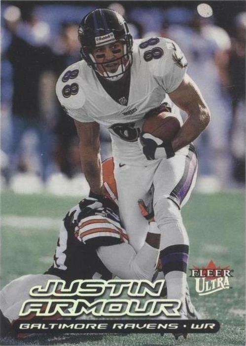 2000 Fleer Ultra Justin Armour #158