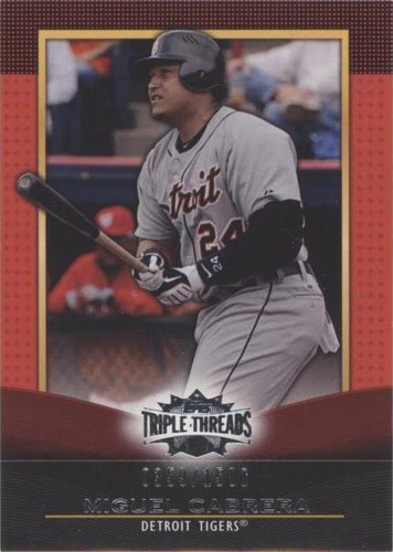 2011 Topps Triple Threads - Miguel Cabrera #97