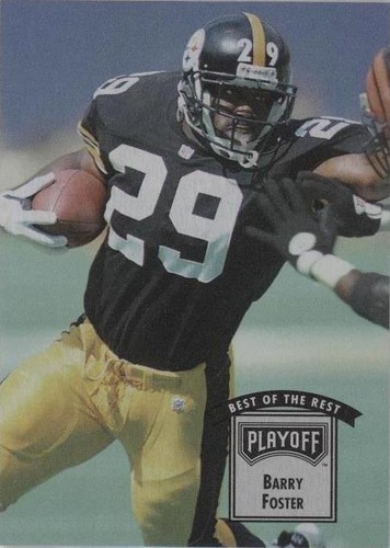1993 Playoff Contenders Barry Foster #29
