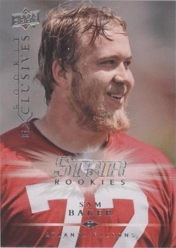2008 Upper Deck Rookie Exclusives Sam Baker #RE89