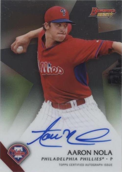 2015 Bowman's Best - Aaron Nola #B15-ANO