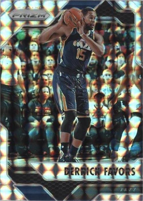 2016-17 Panini Prizm Mosaic - Derrick Favors #21