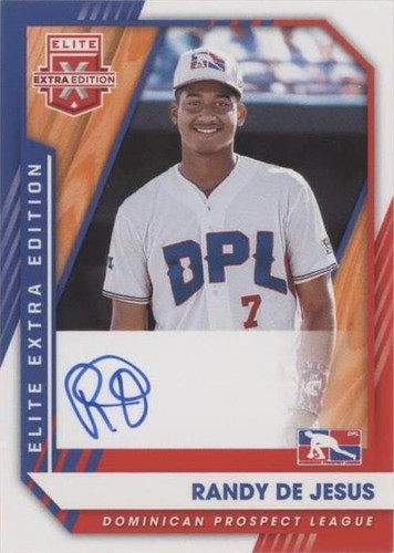 2021 Panini Elite Extra Edition - Randy De Jesus #216