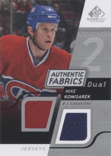 2008-09 SP Game Used Edition - Mike Komisarek #AF-KM