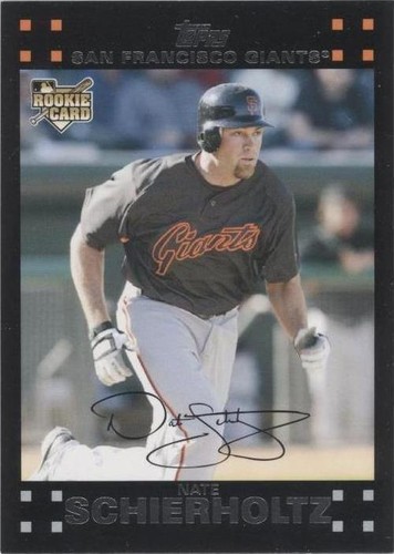 2007 Topps Updates & Highlights - Nate Schierholtz #UH185