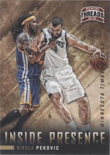 2012-13 Panini Threads - Nikola Pekovic #13