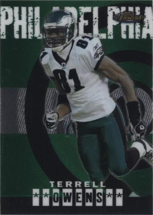 2004 Topps Finest Terrell Owens #30