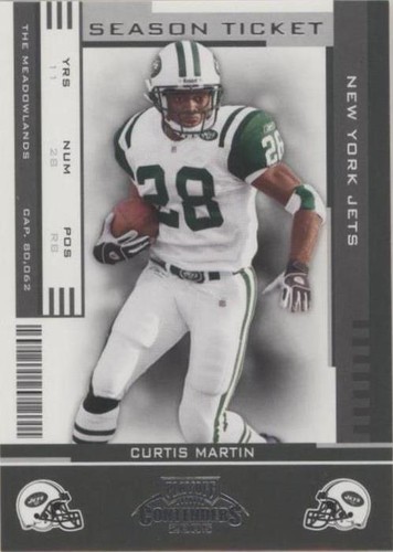 2005 Playoff Contenders Curtis Martin #68