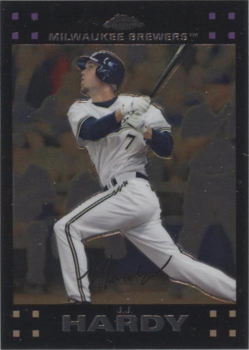 2007 Topps Chrome - J.J. Hardy #213