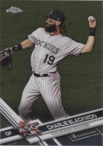 2017 Topps Chrome Update - Charlie Blackmon #HMT69