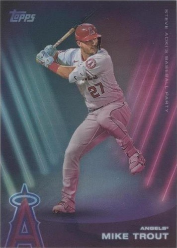 2022 Topps X Steve Aoki - Mike Trout #1