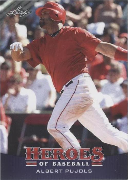 Leaf Heroes of Baseball 2015 - Albert Pujols #02