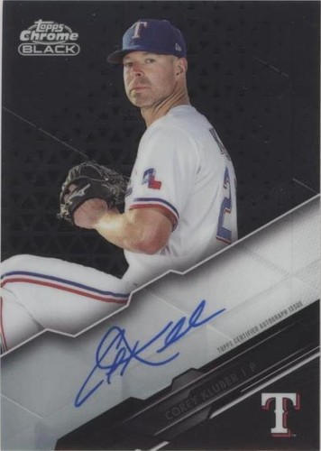 2020 Topps Chrome Black - Corey Kluber #CBA-CKL