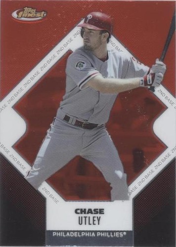 2006 Topps Finest - Chase Utley #47