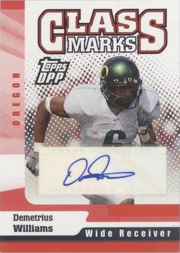 2006 Topps Draft Picks and Prospects (DPP) Demetrius Williams #CM-DW