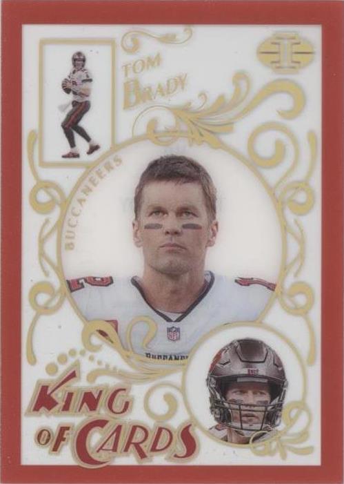 2021 Panini Illusions - King of Cards Red #KC-2 Tom Brady /149