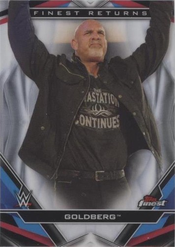 2020 Topps Finest WWE - Goldberg #R-11