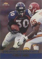 1997 Score Board Playbook Terrell Davis #40