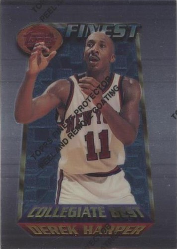 1994-95 Topps Finest - Derek Harper #257