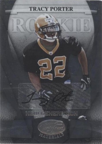 2008 Leaf Certified Materials Tracy Porter #198