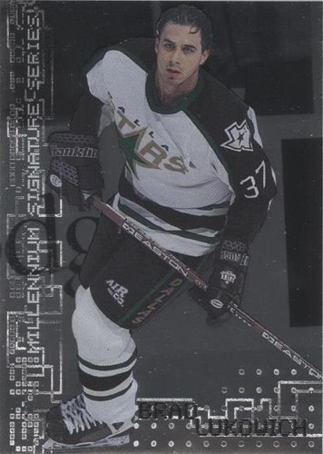 1999-00 In the Game Be A Player Millennium Signature Series - Brad Lukowich #80