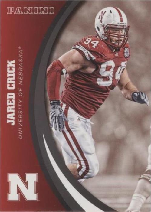 2015 Panini Nebraska Cornhuskers Jared Crick #13