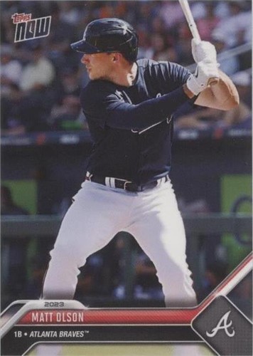 2023 Topps Now Road to Opening Day - Matt Olson #OD-160