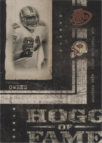 2004 Playoff Hogg Heaven Terrell Owens #HF-23