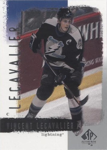 2000-01 SP Authentic - Vincent Lecavalier #80