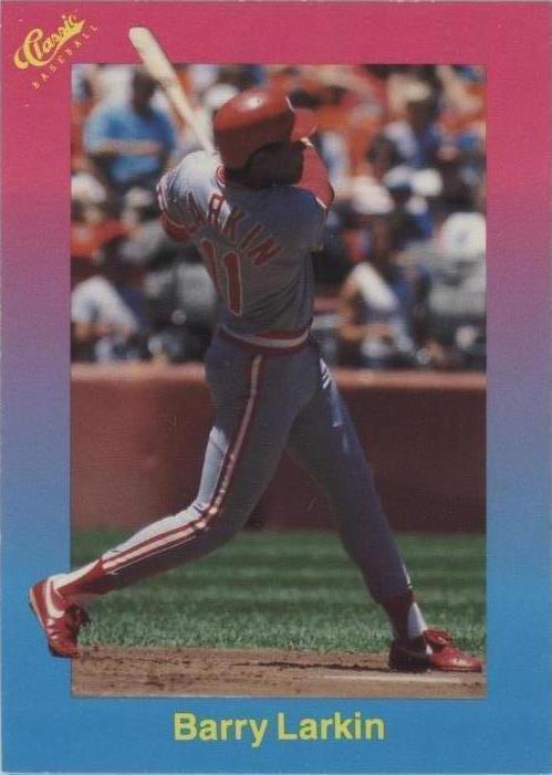 Actualización clásica 1989 edición de viaje rosa/azul claro - Barry Larkin #70