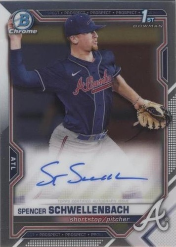 2021 Bowman Draft - Spencer Schwellenbach #CDA-SS