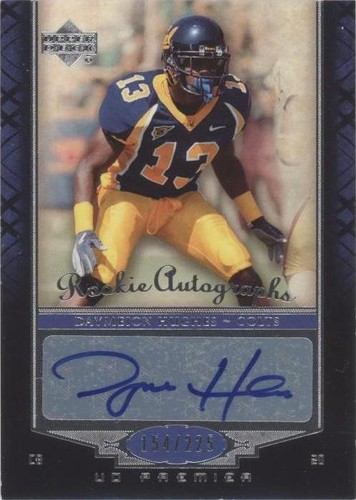 2007 UD Premier Daymeion Hughes #114