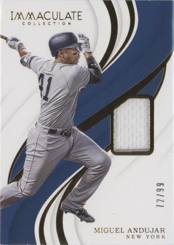 2019 Panini Immaculate Collection - Miguel Andujar #86