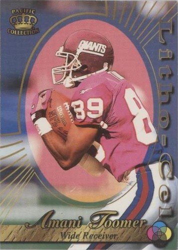1996 Pacific Litho-Cel Amani Toomer #LITHO-69