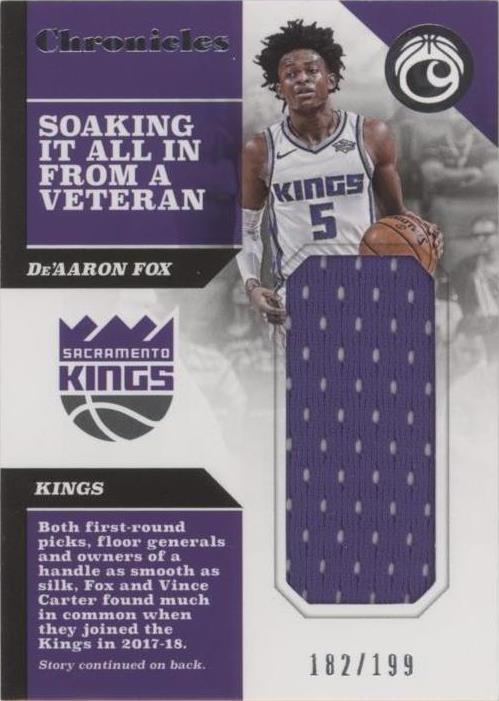 De'Aaron Fox Trading Cards for sale | eBay